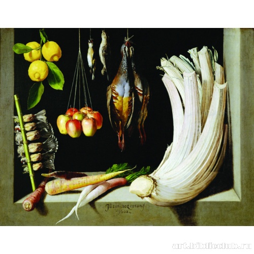 Натюрморт с дичью, овощами и лимонами