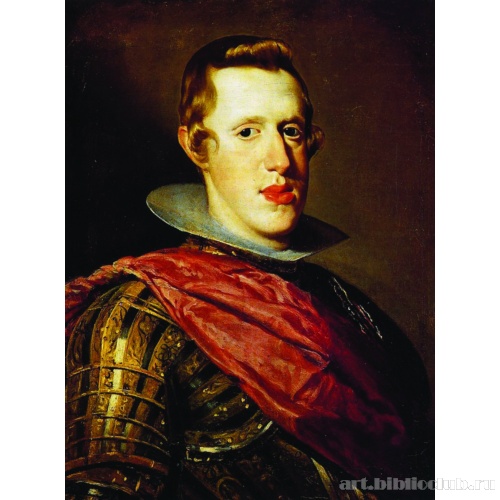 Портрет Филиппа IV в доспехах. Фрагмент