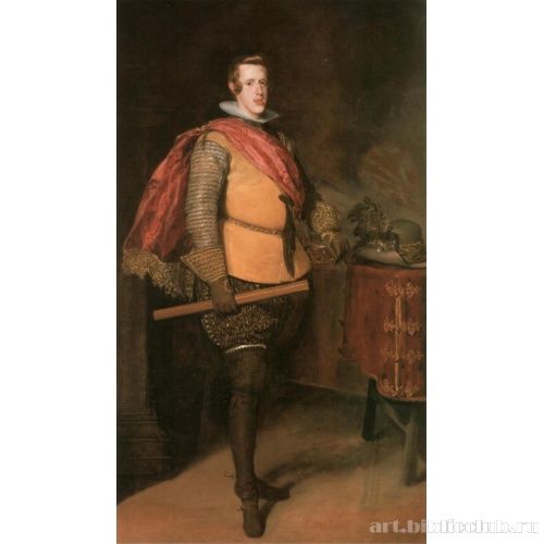 Портрет Филиппа IV с командным жезлом