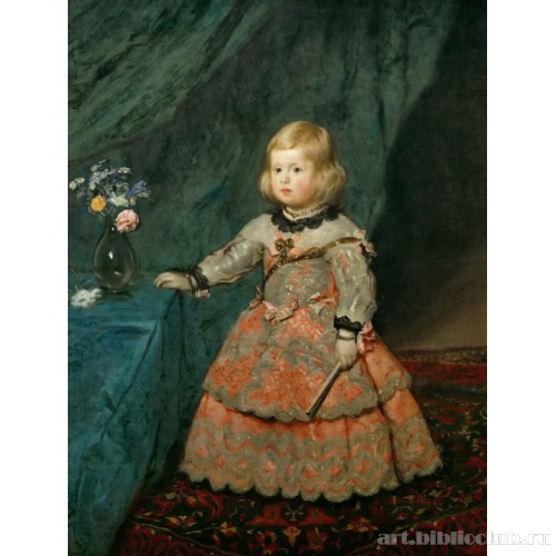 Портрет инфанты Маргариты-Терезии в розовом платье