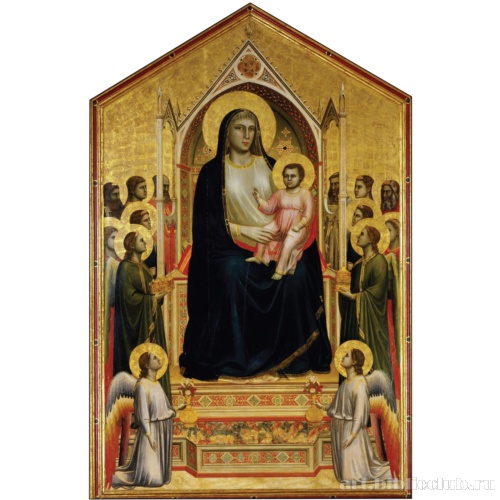 Мадонна с Младенцем и ангелами (Мадонна Оньисанти)