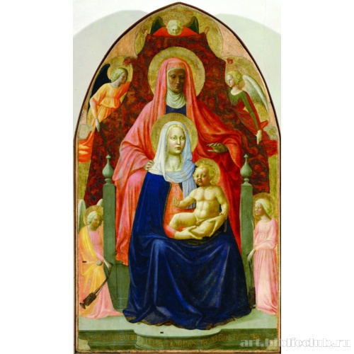 Мадонна с Младенцем, святой Анной и ангелами