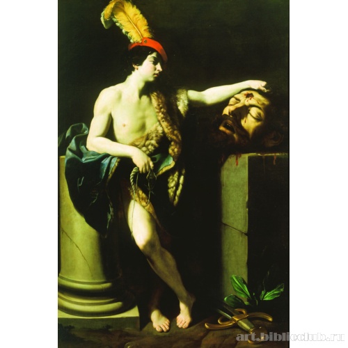 Давид с головой Голиафа