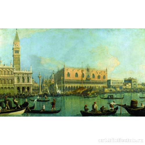 Вид на Дворец дожей в Венеции