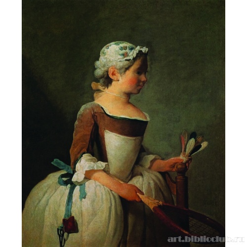 Девочка с воланом