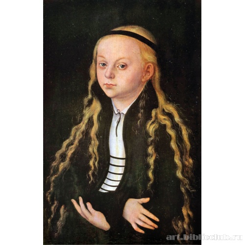 Портрет молодой девушки (Магдалены Лютер (?))