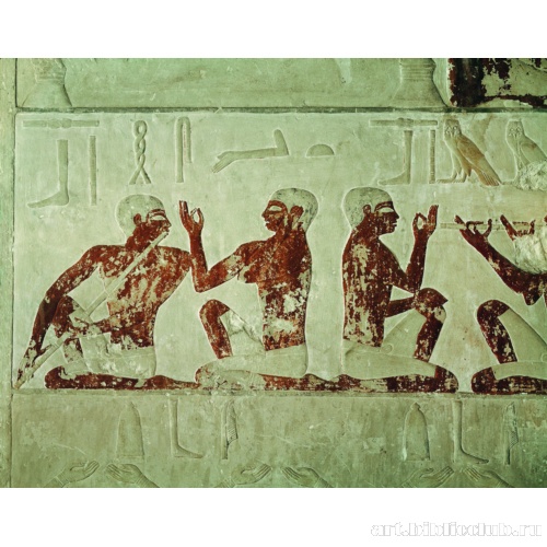 Музыканты. Фрагмент рельефа