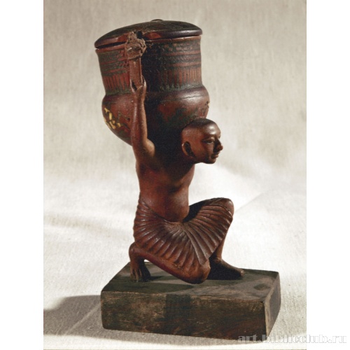 Носитель сосуда с благовонной мазью