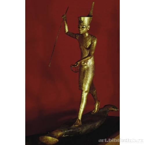 Тутанхамон с гарпуном