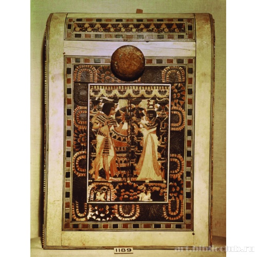 Фрагмент декора сундучка Тутанхамона