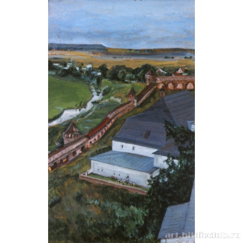 Суздаль. Вид от Спасо-Евфимиева на с. Весь