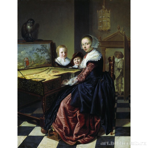 Дама у верджинела