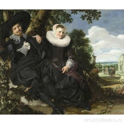 Портрет Изака Массы и его жены