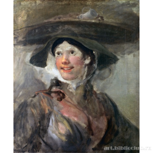 Девушка с креветками