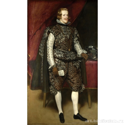 Портрет Филиппа IV в коричневом и серебряном