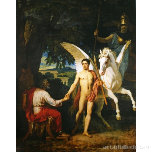 Беллерофонт отправляется в поход против Химеры