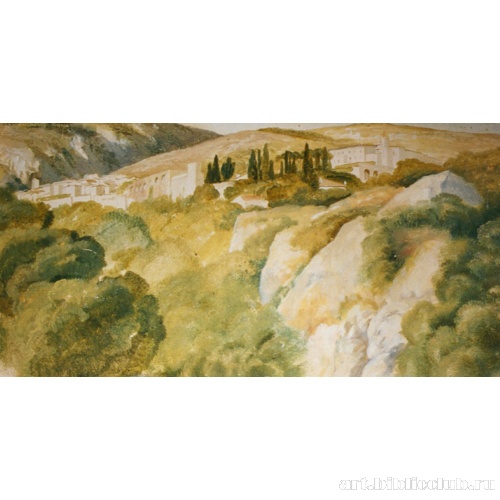 Строения в горах. Тиволи