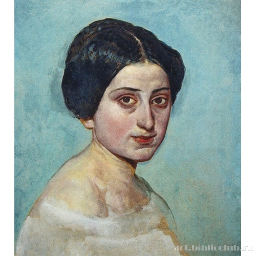 Натурщица Ассунта в повороте Христа