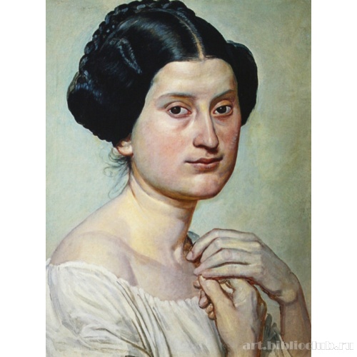 Натурщица Ассунта в повороте Христа