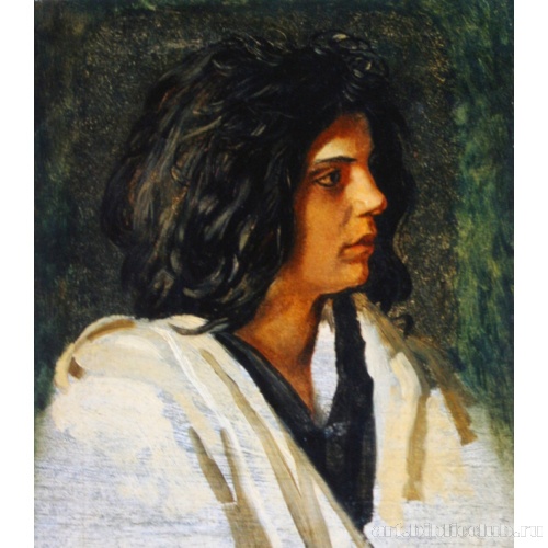 Портрет молодой женщины в повороте головы Иоанна Крестителя