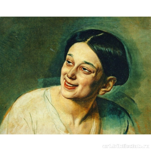 Голова натурщицы Мариуччи, в повороте головы раба