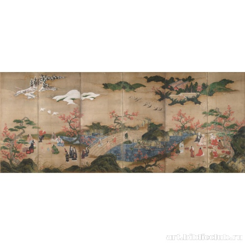 Любование кленами на горе Такао