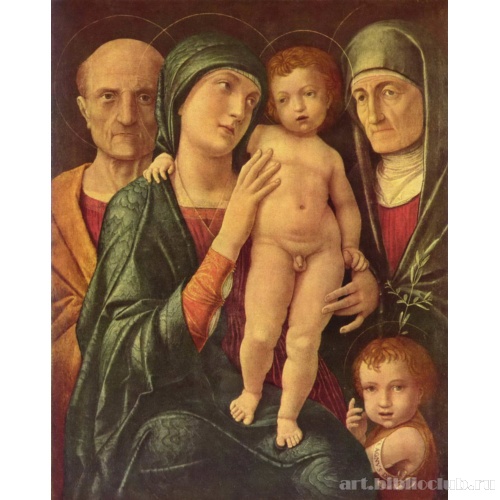 Святое семейство с Елизаветой и младенцем Иоанном Крестителем