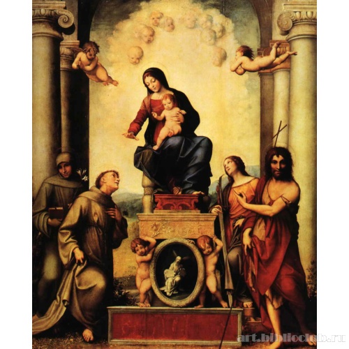 Мадонна со святым Франциском