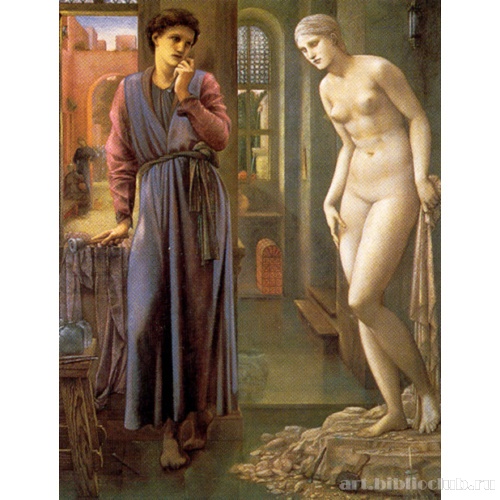 Пигмалион и статуя: рука не смеет (2)