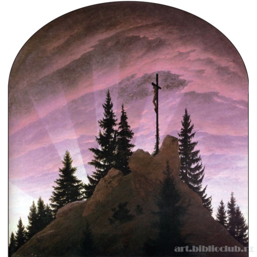 Богемский пейзаж с горой Миллешауер