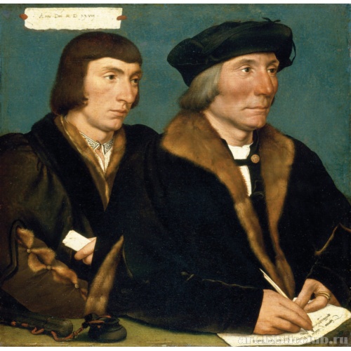 Двойной портрет нотариуса и судьи Томаса Годселва и его сына Джона