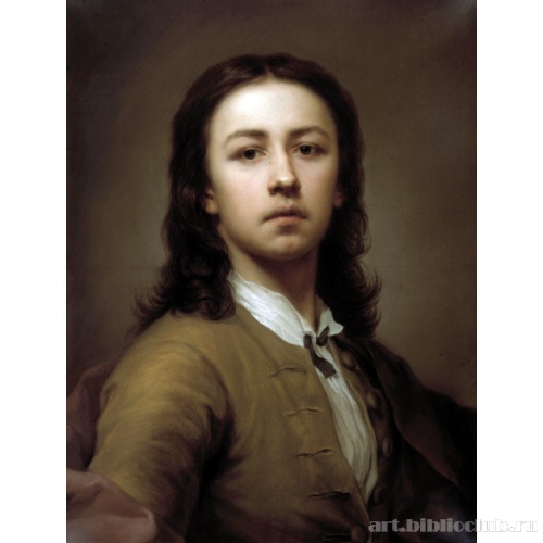 Автопортрет в красном плаще