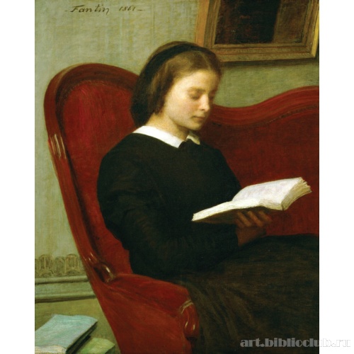 Читающая женщина