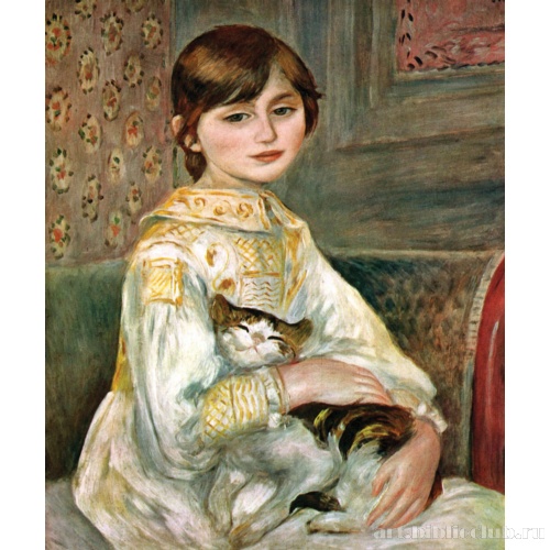 Жюли Мане (Девочка с кошкой)