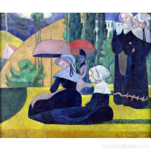 Бретонки с зонтиками