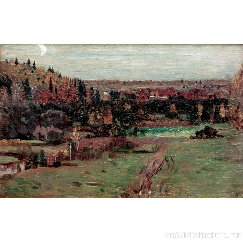 Пейзаж в окрестностях Абрамцева