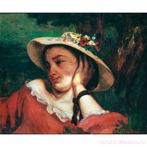 Голова молодой девушки