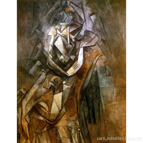 Женщина, сидящая в кресле