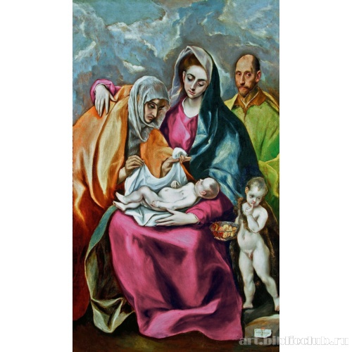 Мария с Младенцем, Анна и младенец Иоанн