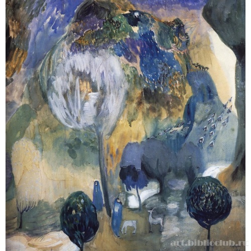 В ущелье Ахуряна (Цветущие горы). Сказка