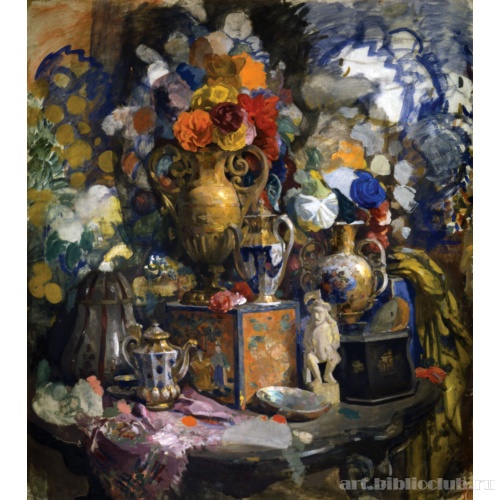 Цветы и фарфор