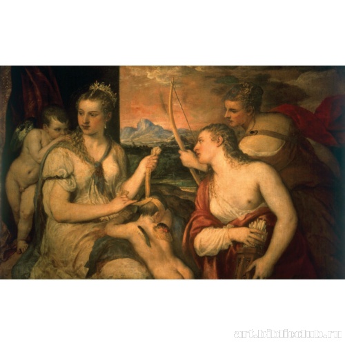 Венера, завязывающая глаза