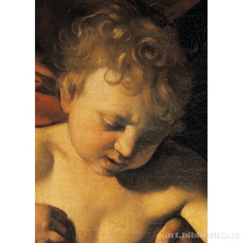 Мадонна Палафреньери. (Мадонна со змеей). Фрагмент