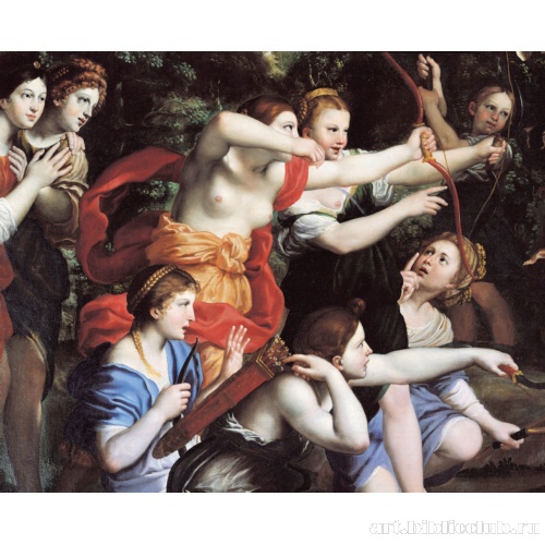 Охота Дианы. Фрагмент