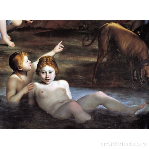 Охота Дианы. Фрагмент