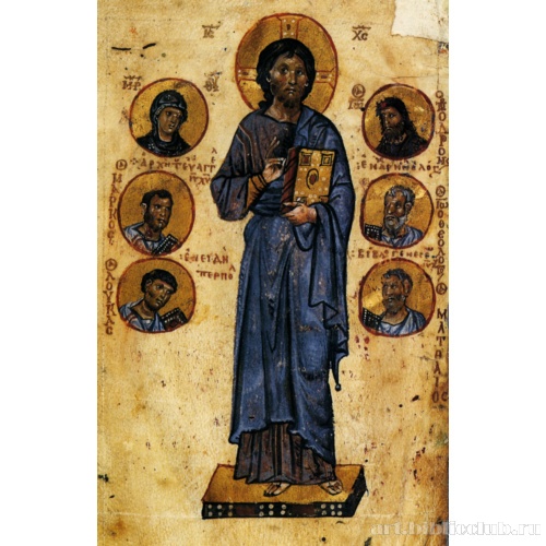 Деисус с четырьмя евангелистами