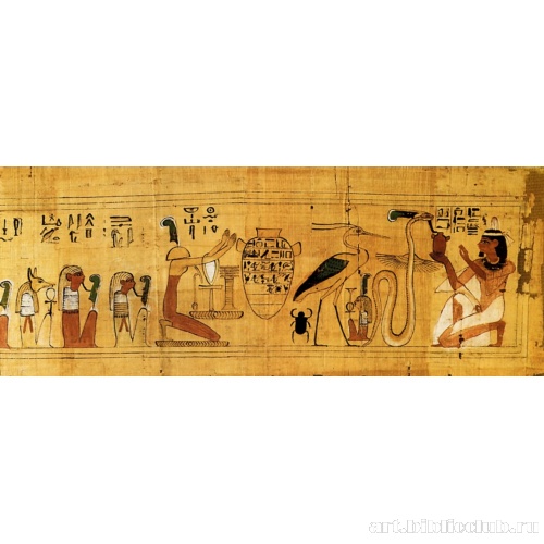 Фрагмент «Книги мертвых» «начальника угодий храма Амона» Амон-ем-уиа