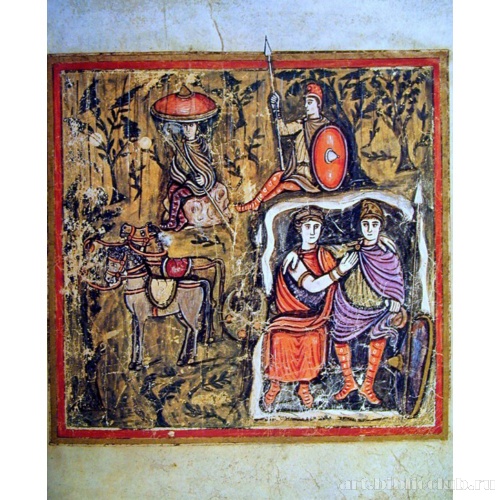 Эней и Дидона в пещере