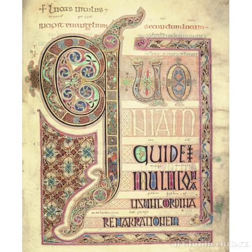 Инициал Евангелия от Луки