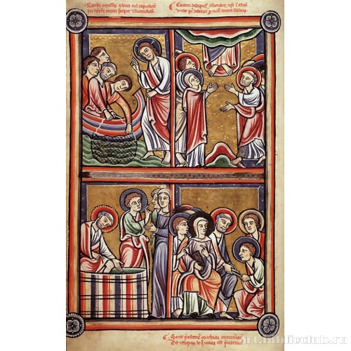 Явление Христа на озере, Вознесение, сцены из Деяний Апостолов